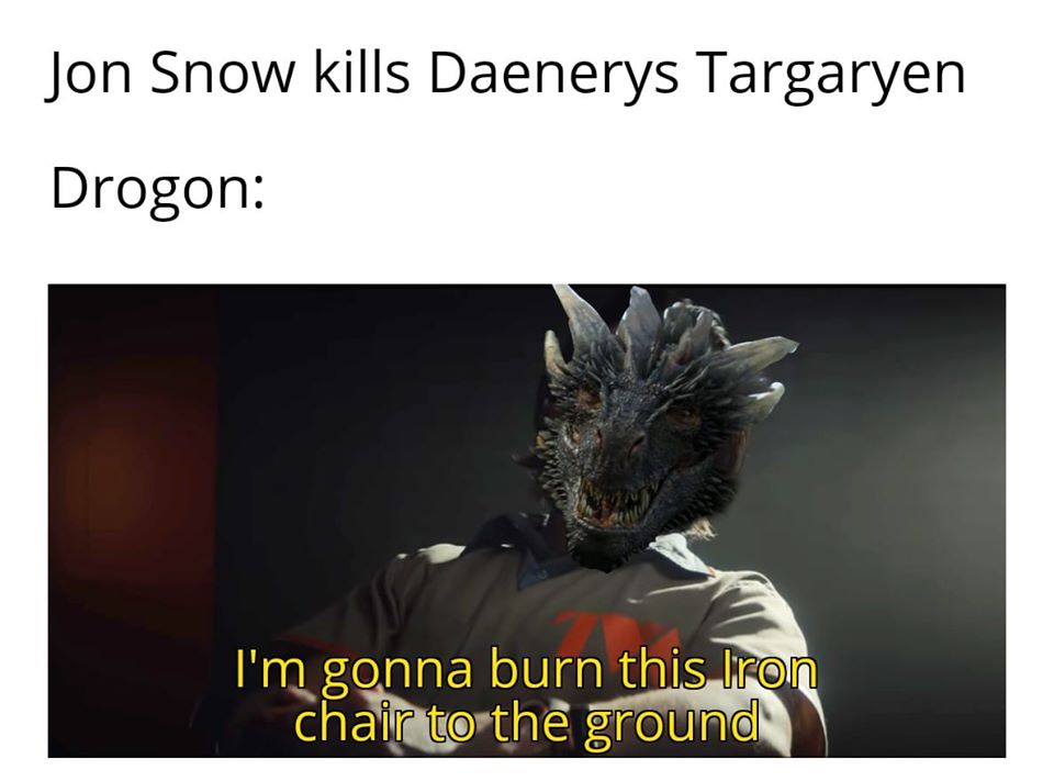 Drogon and Loki meme