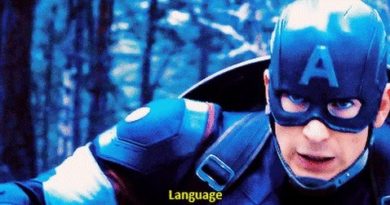 captain america language