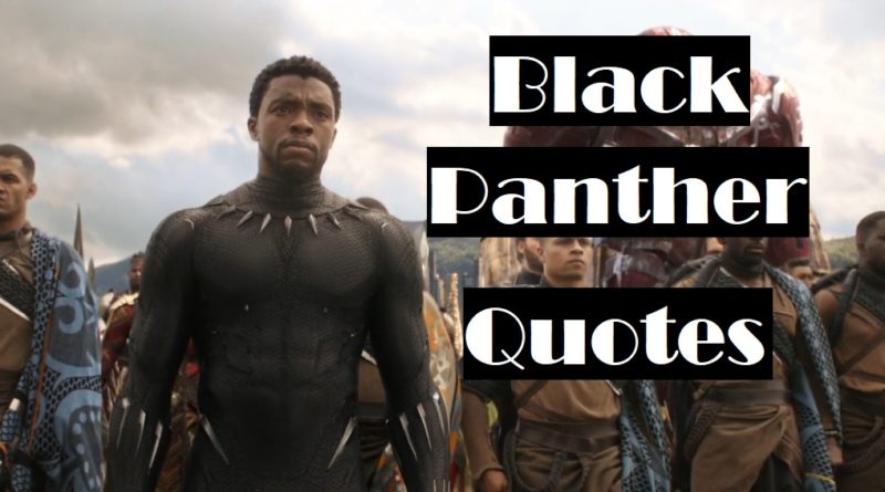 black panther quotes