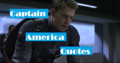 Captain America quotes