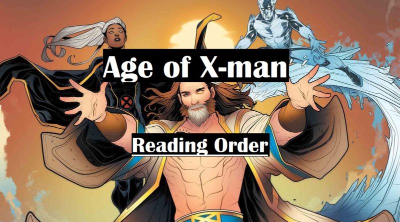 Age of x-man reading order