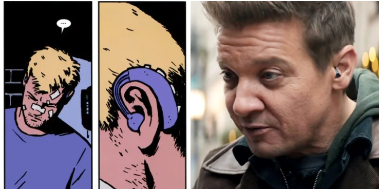 clint barton deaf hawkeye